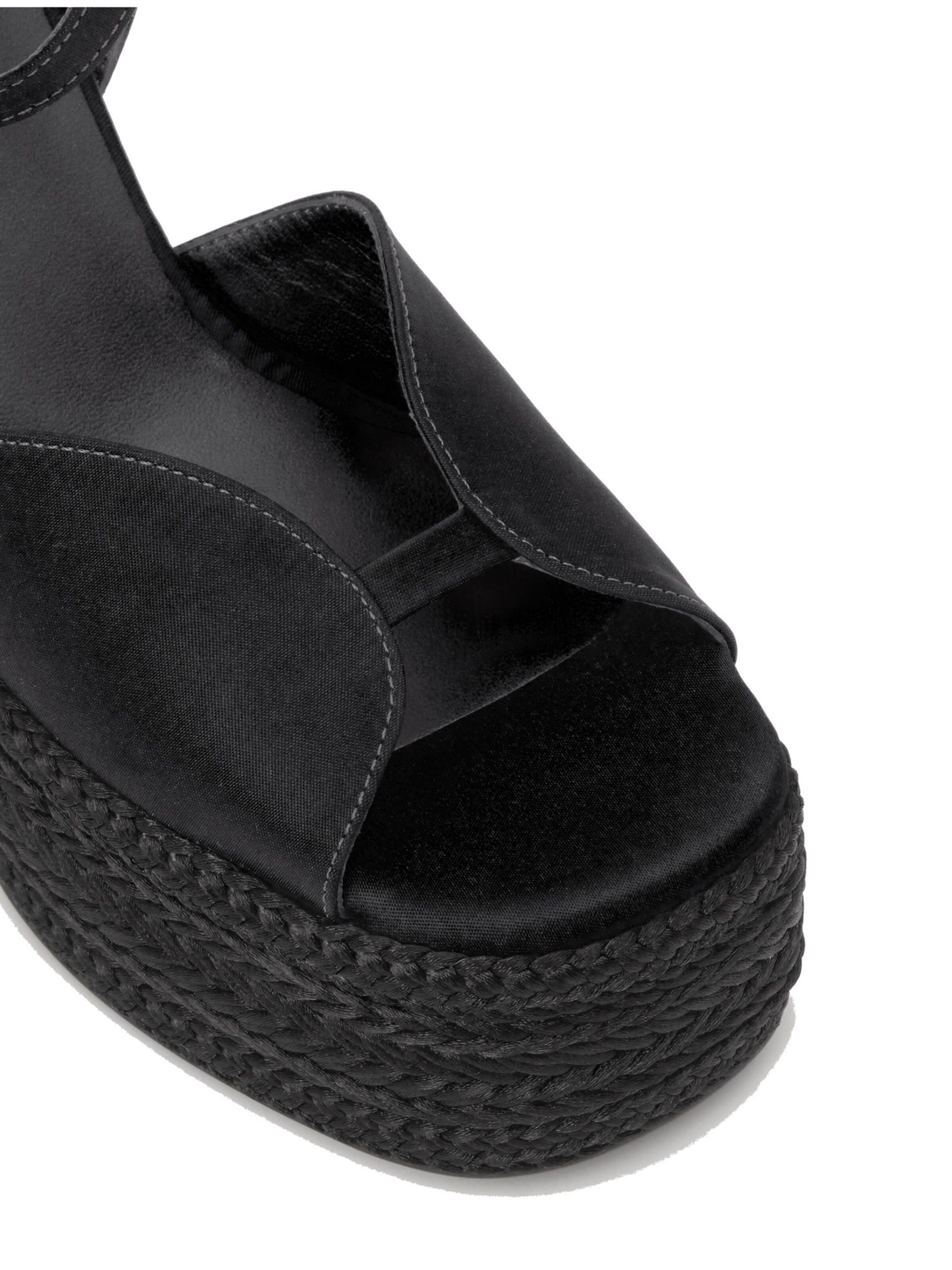 Castañer Sandaler ' FEDE ' i sort: forside