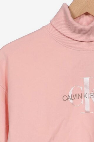 Calvin Klein Jeans Sweatshirt & Zip-Up Hoodie in S in Pink