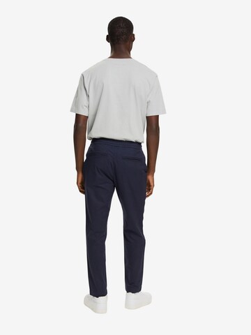 ESPRIT Loose fit Trousers in Blue