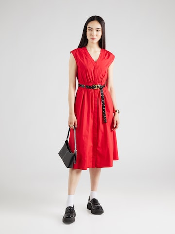 MICHAEL Michael Kors Платье в Красный: спереди