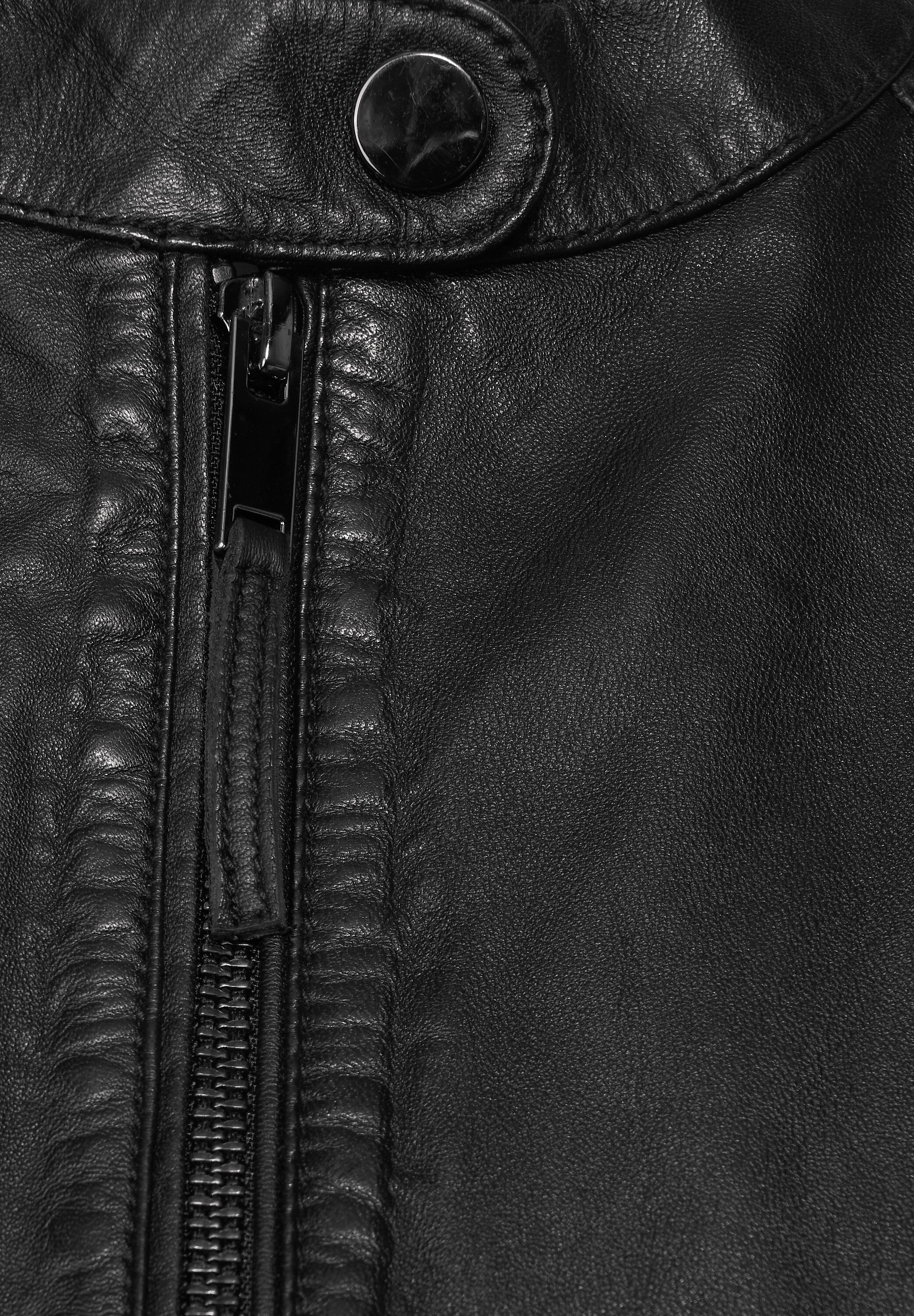 STREET ONE Kunstlederjacke in Schwarz STREET ONE Kunstlederjacke in Schwarz