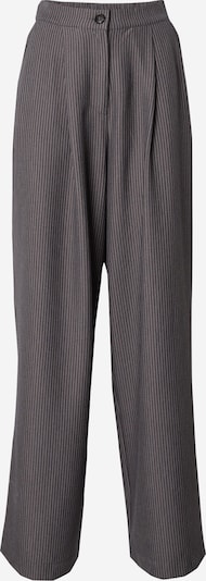 A-VIEW Παντελόνι πλισέ 'Madison' σε σκούρο γκρι / λευκό, Άποψη προϊόντος