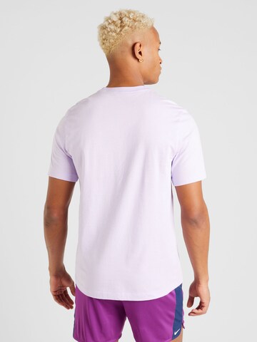 Nike Sportswear Shirt 'Swoosh' in Purple