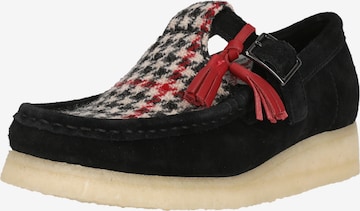 CLARKS Halbschuhe 'Wallabee T Bar' in Schwarz: Vorderseite