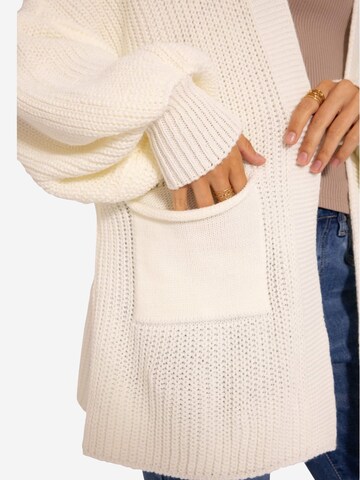 Cardigan oversize SASSYCLASSY en beige