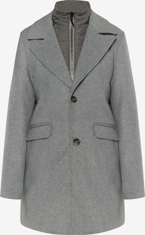 Manteau mi-saison DreiMaster Klassik en gris : devant