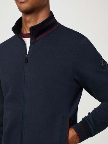 Hackett London Sweatvest 'Manor' in Blauw