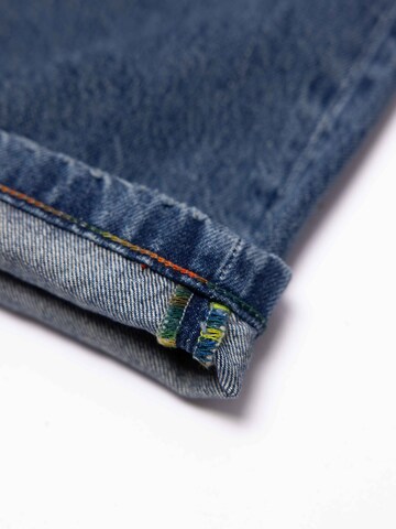 Carlo Colucci Loosefit Jeans 'BRONX' in Blauw