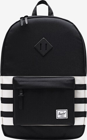 Herschel Backpack 'Heritage' in Black: front