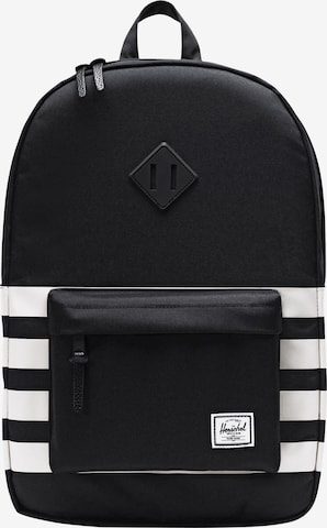 Sac à dos 'Heritage' Herschel en noir : devant