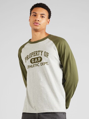 T-Shirt GAP en vert : devant