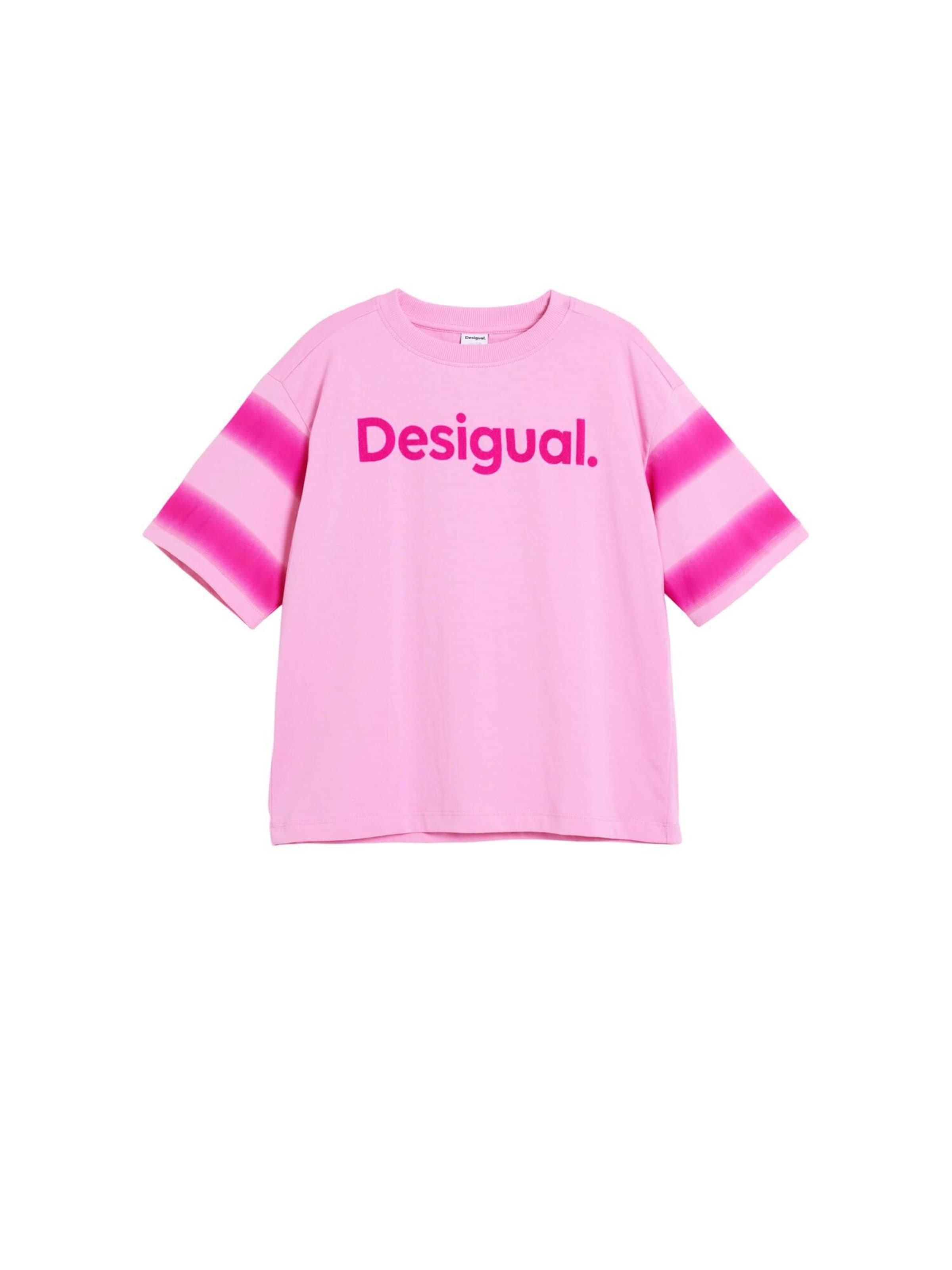 Desigual Tričko - Ružová: predná strana