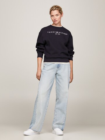 TOMMY HILFIGER Sweatshirt in Zwart