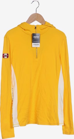 BOGNER Sweatshirt & Zip-Up Hoodie in M in Yellow: front