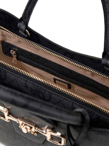 GUESS - Bolso de mano 'Janie Logo Girlfriend Satchel' en gris