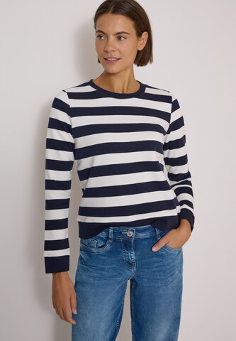 CECIL Sweatshirt in Blue: front