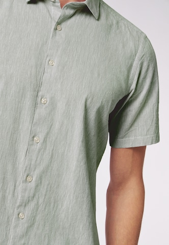 ROY ROBSON Slim fit Overhemd in Groen