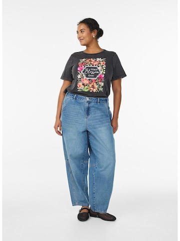 Zizzi Футболка 'Mally' в Серый