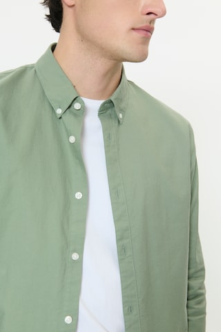 Matinique Regular fit Business shirt 'Trostol' in Green