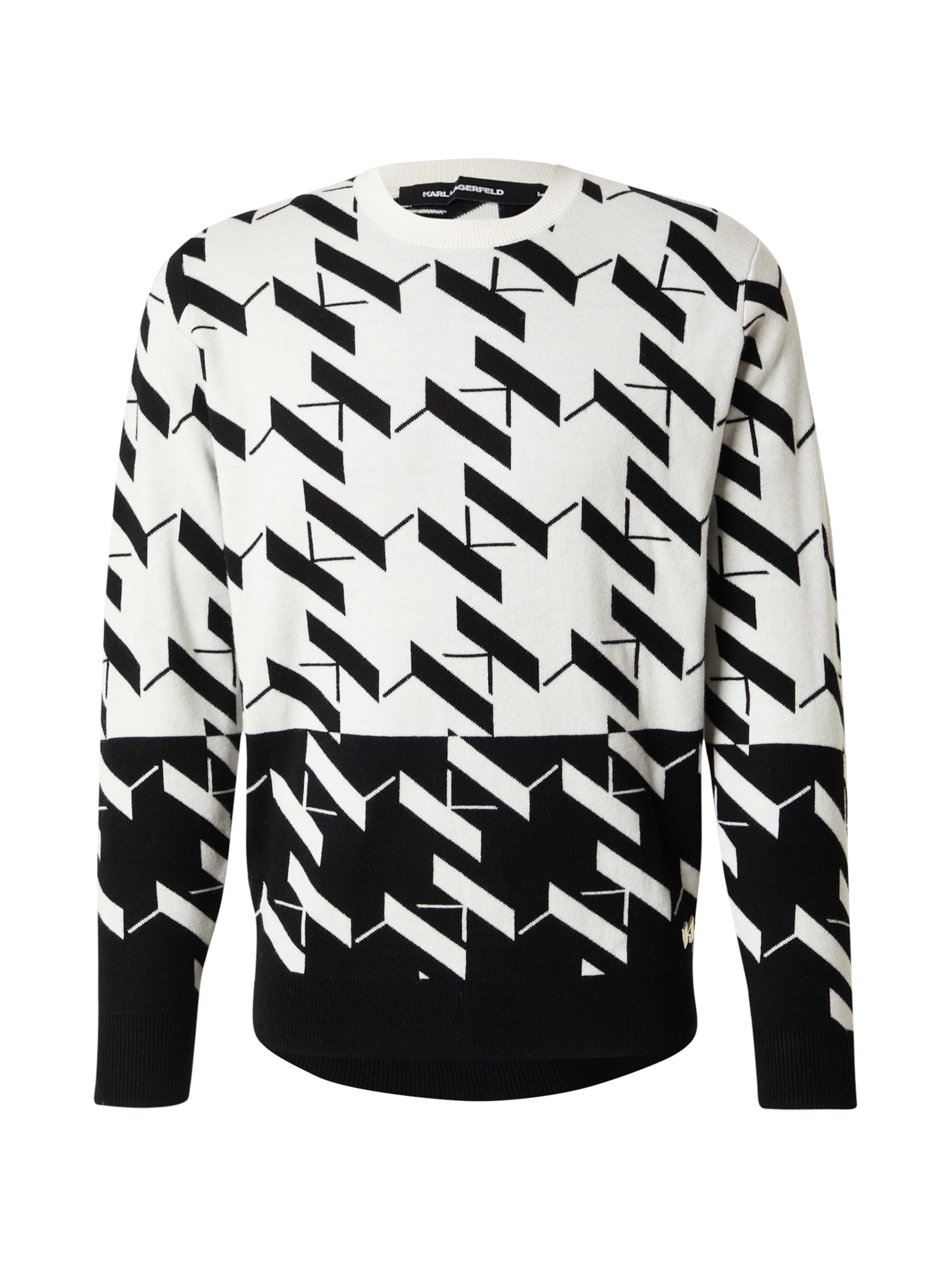 Karl Lagerfeld Trui in Zwart: voorkant
