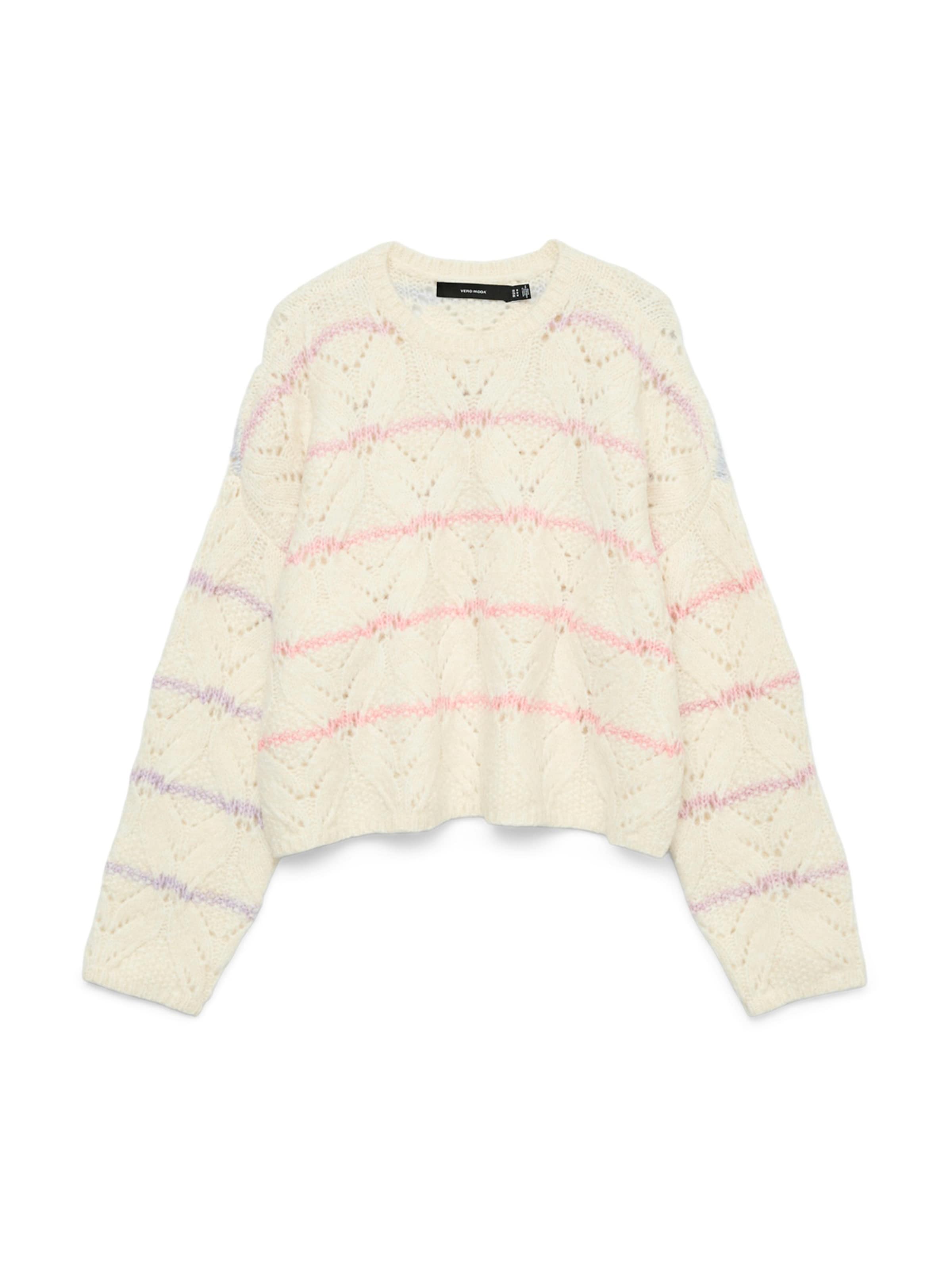 Vero Moda Girl Sweater 'VMNew Hatty' in Beige: front