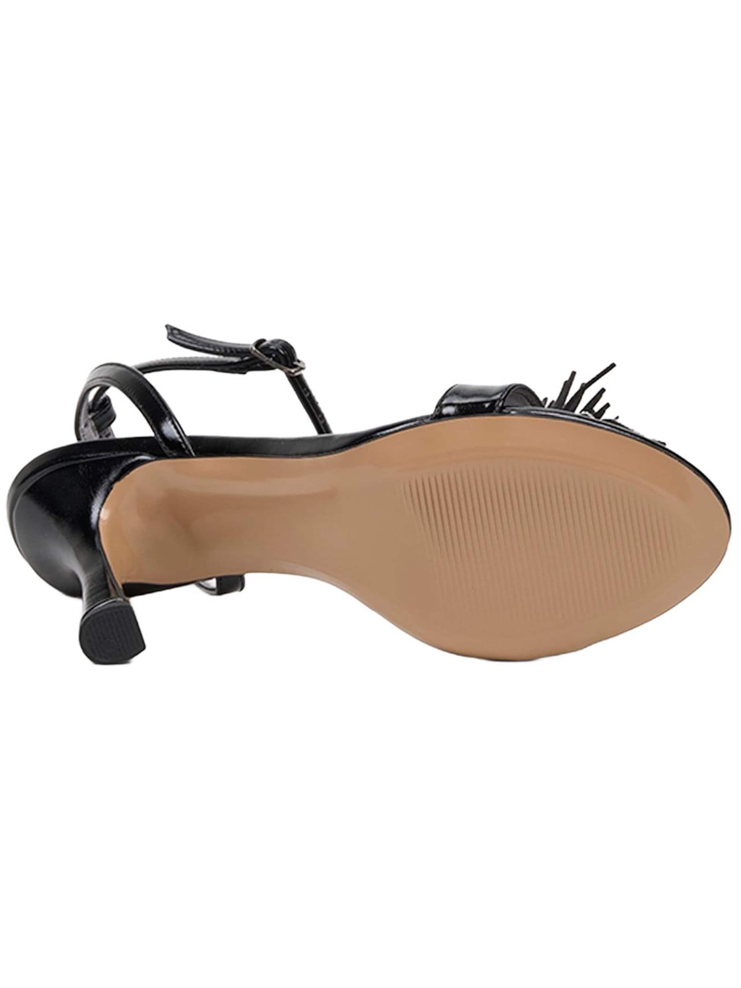 Desa Strap Sandals 'Pumps' in Black