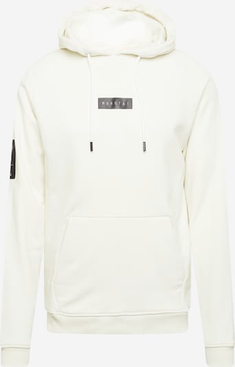 MOROTAI Kapuzenpullover 'Bloc Logo Hoodie' in weiß, Produktansicht