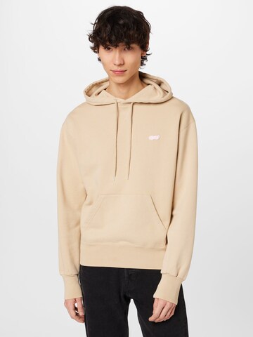 Sweat-shirt 'Balder' Soulland en beige : devant