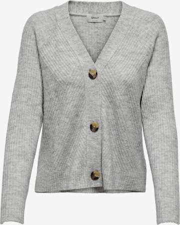 Cardigan 'Carol' ONLY en gris : devant