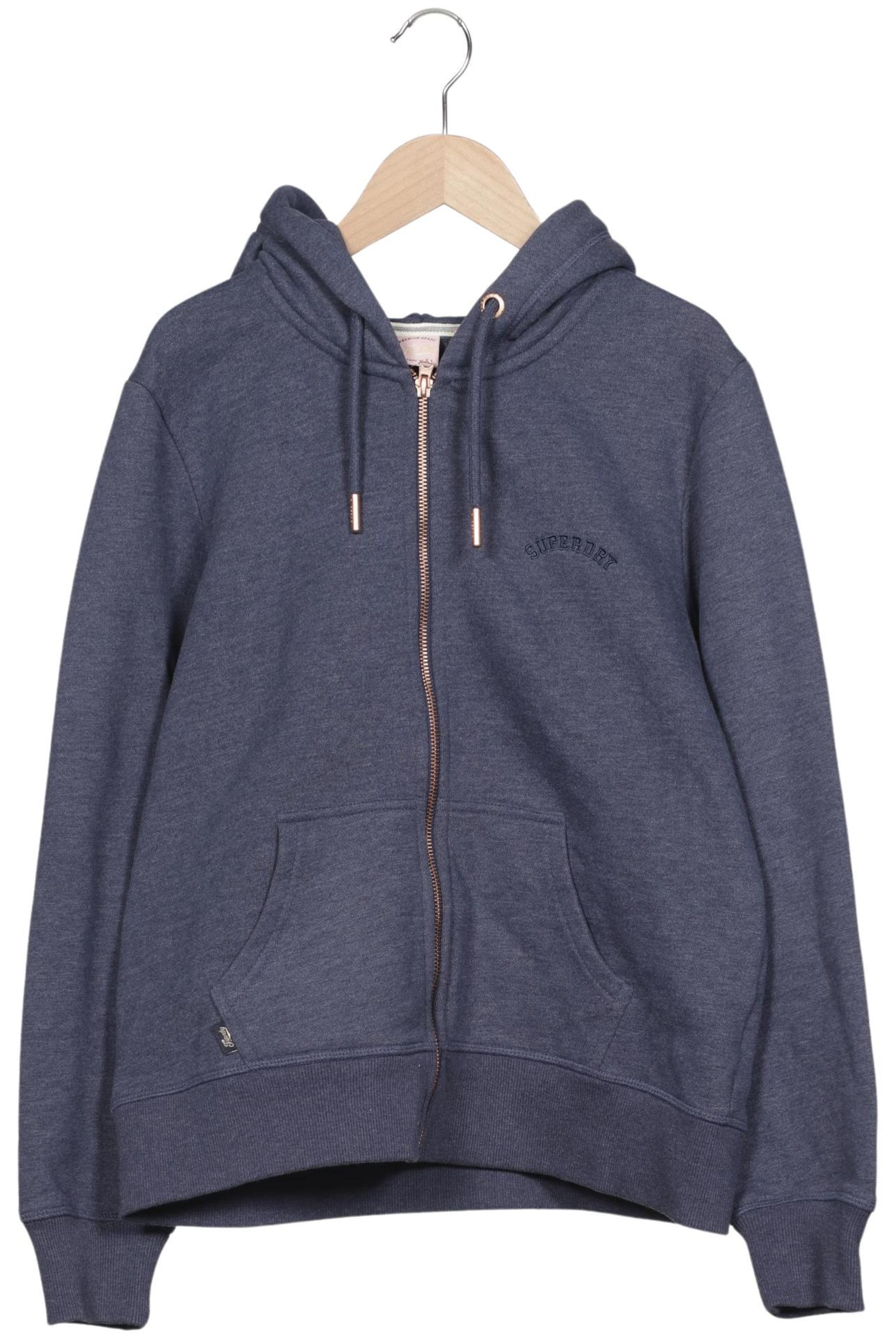 Superdry & Co Sweatshirt & Zip-Up Hoodie in L in Blue: front