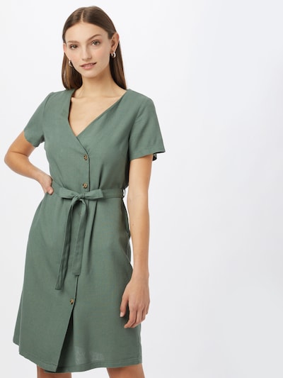 VERO MODA Robe en vert, Vue avec modèle