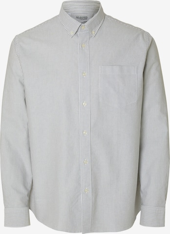 SELECTED Πουκάμισο 'SLHRICK' σε πράσινο: μπροστά