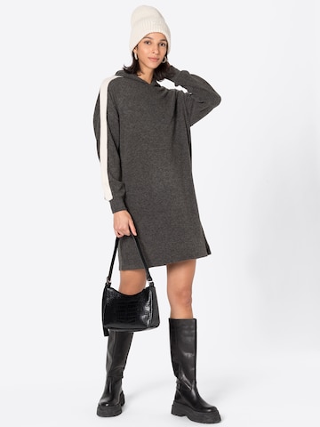 ONLY Knitted dress 'Ulda' in Grey