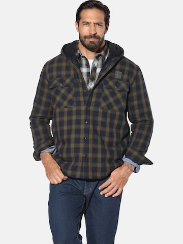 Jan Vanderstorm Tussenjas 'Olsdal ' in Groen: voorkant