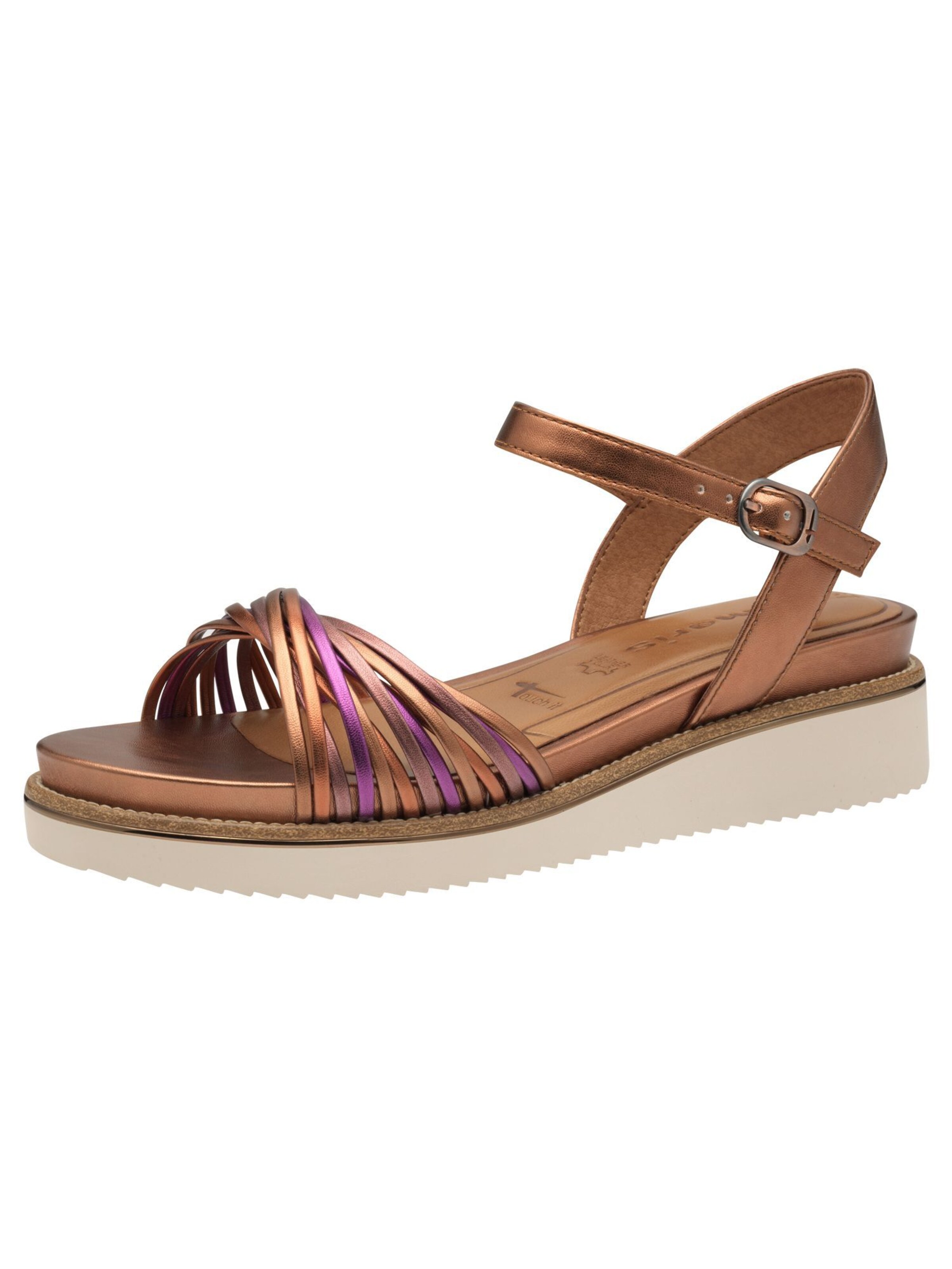 Sandales à lanières Tamaris en mélange de couleurs : devant