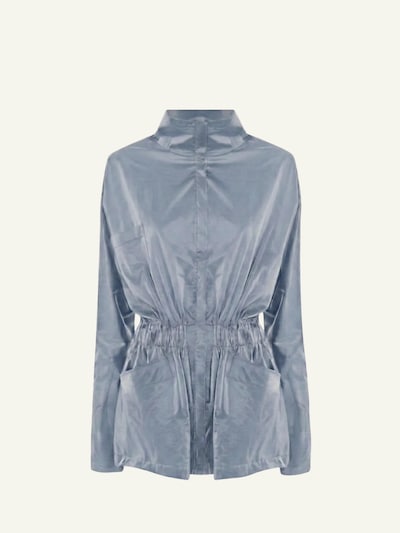 ZUBEK Veste mi-saison en XS en bleu clair, Vue avec produit