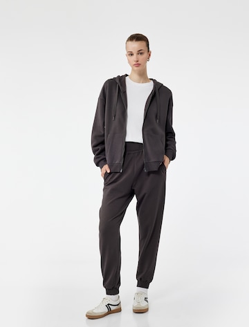 Koton Sweatjacke in Grau: Vorderseite