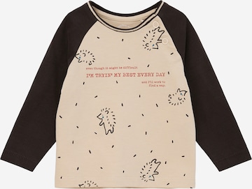 T-Shirt s.Oliver en beige : devant