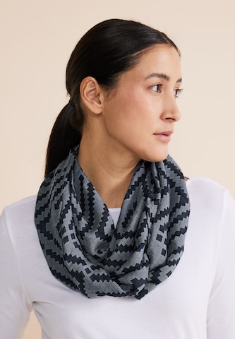 STREET ONE Tube Scarf 'Burnout' in Grey: front