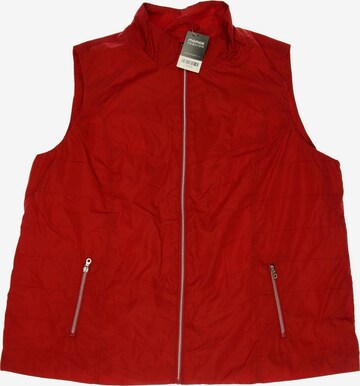 Ulla Popken Vest in 7XL in Red: front