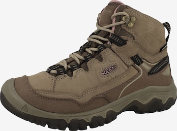 Boots KEEN en beige : devant