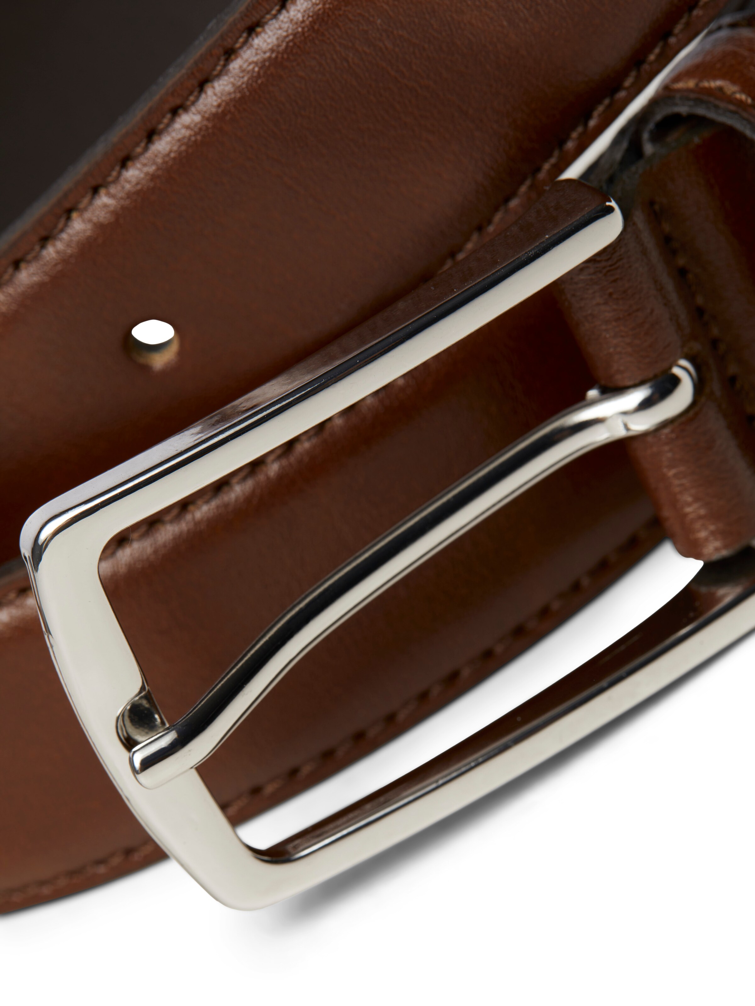 JACK & JONES Belt 'Christopher' in Brown
