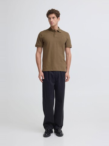 Casual Friday - Camisa ' CFSolheim ' em castanho