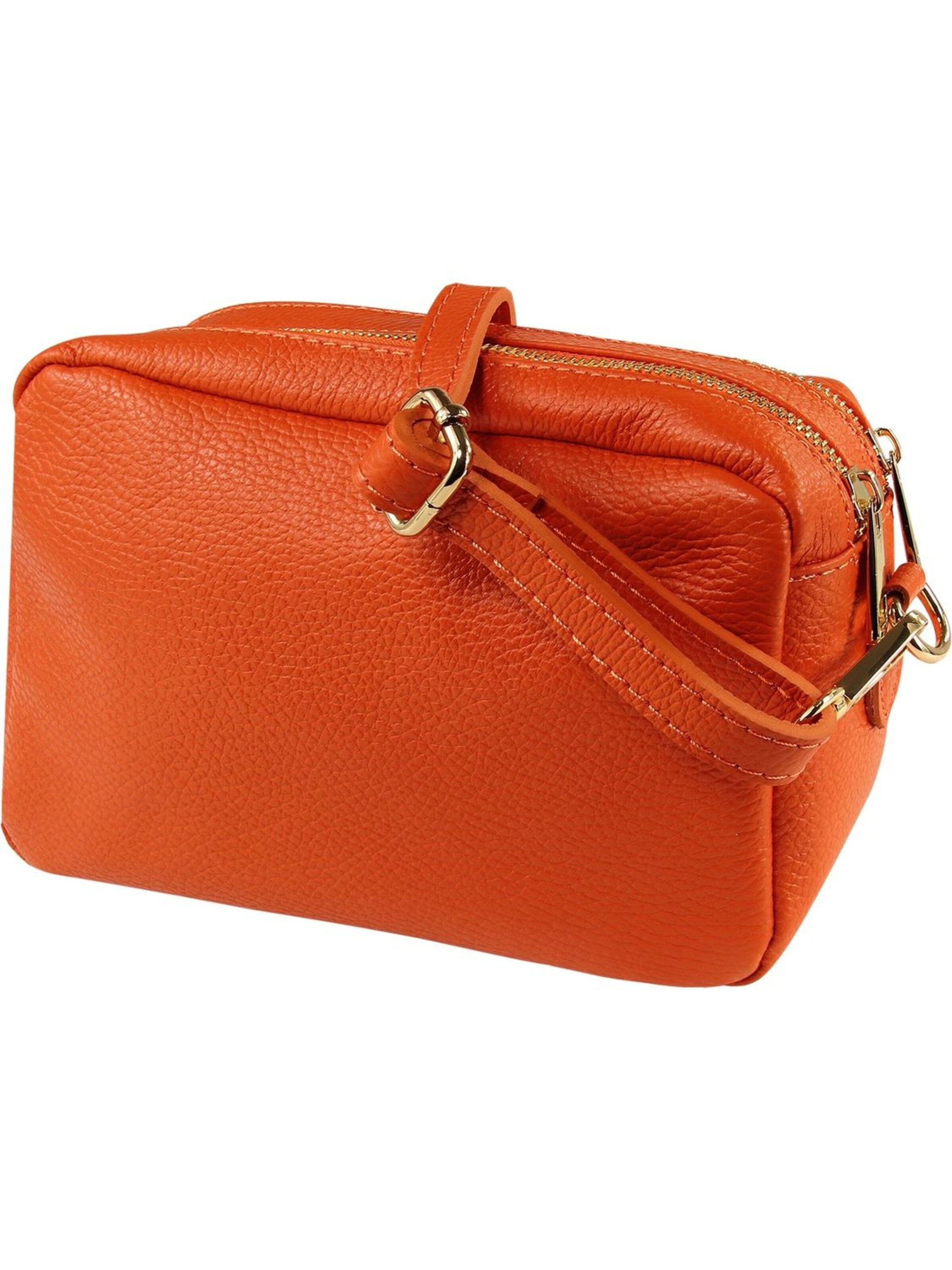 Toscanto Crossbody Bag in Orange: front