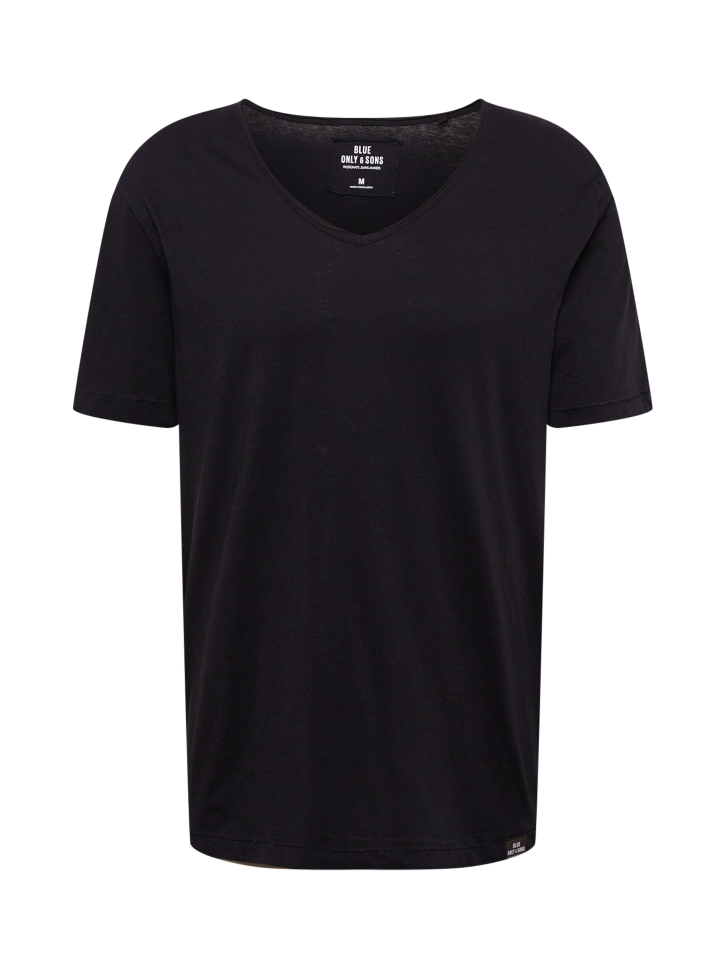 Männer Shirts Only & Sons T-Shirt 'LAGO' in Schwarz - AG92153 Männer Shirts Only & Sons T-Shirt 'LAGO' in Schwarz - AG92153