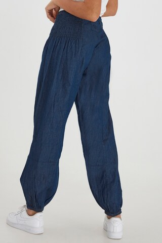PULZ Jeans Wide leg Harembroek 'Jill' in Blauw