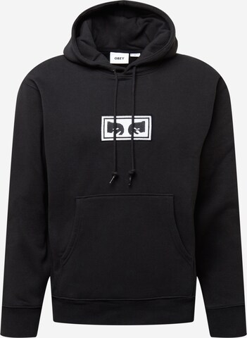 Obey - Sweatshirt em preto: frente