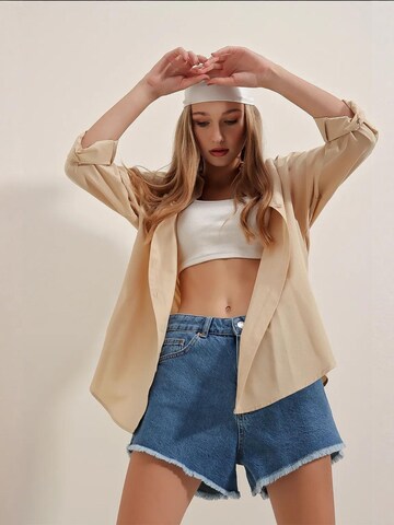 Chemisier Bigdart en beige