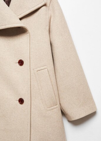 MANGO Between-Seasons Coat 'CONGUITO' in Beige