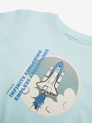 T-Shirt TOM TAILOR en bleu